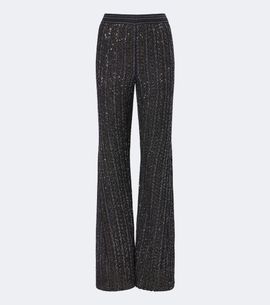 Missoni Missoni Knitted sequined wide-leg pants