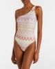Missoni Missoni LamÃ© one-shoulder swimsuit - 2
