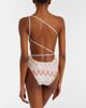 Missoni Missoni LamÃ© one-shoulder swimsuit - 3