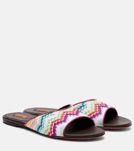 Missoni Missoni Liza Zigzag mules