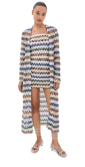 Missoni Missoni Long Cardigan MULTI LIGHT VERSION