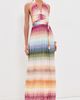 Missoni Missoni Long Dress Multicolor Blue/Yellow/Green - 2