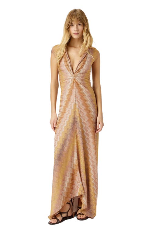 Missoni Missoni Long Dress With Knotted Neckline