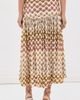 Missoni Missoni Long Skirt GOLD AND BEIGE ON WHITE BASE - 3