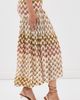 Missoni Missoni Long Skirt GOLD AND BEIGE ON WHITE BASE - 4