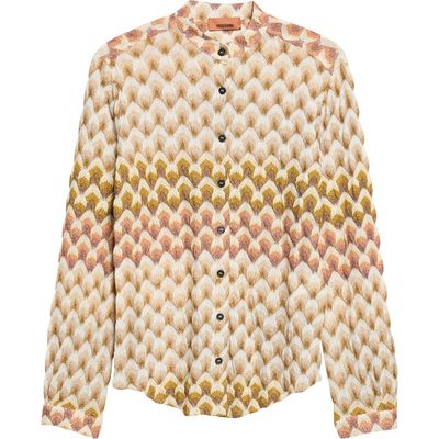 Missoni Missoni Metallic Button-Up Shirt