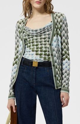 Missoni Missoni Metallic Lace Cowl Neck Camisole