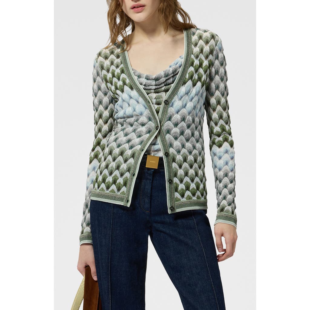 Missoni Missoni Metallic Lace Stitch Cardigan