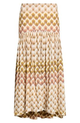 Missoni Missoni Metallic Raschel Knit Skirt