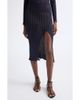 Missoni Missoni Metallic Rib Midi Skirt - 1