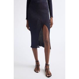 Missoni Missoni Metallic Rib Midi Skirt