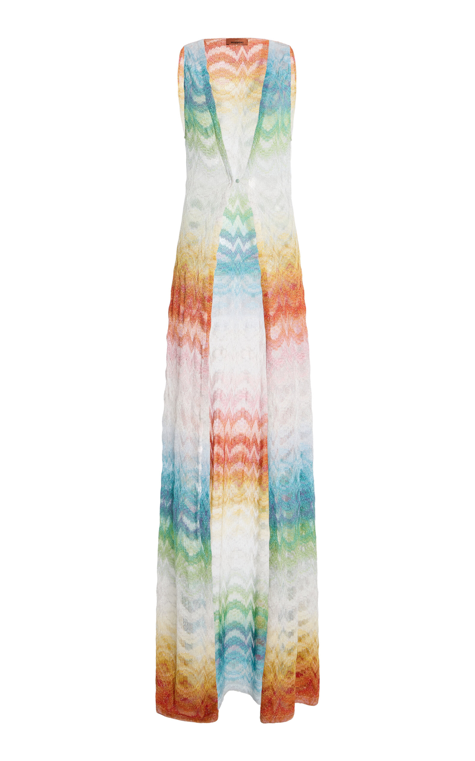 Missoni Missoni MetallicKnit Maxi CoverUp Dress
