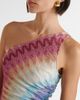 Missoni Missoni One-shoulder gathered maxi dress - 3