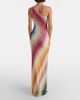 Missoni Missoni One-shoulder gathered maxi dress - 5
