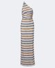 Missoni Missoni One-shoulder lamé gown - 1