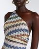 Missoni Missoni One-shoulder lamé gown - 3