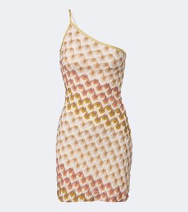 Missoni Missoni One-shoulder lamÃ© minidress