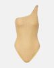 Missoni Missoni One-shoulder lamÃ© swimsuit - 1