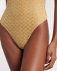 Missoni Missoni One-shoulder lamÃ© swimsuit - 5
