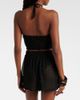Missoni Missoni Open-knit halterneck lamé crop top - 4