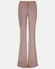 Missoni Missoni Open-knit lamé flared pants - 1
