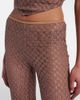 Missoni Missoni Open-knit lamé flared pants - 4