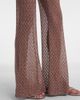 Missoni Missoni Open-knit lamé flared pants - 5
