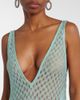 Missoni Missoni Open-knit lamé maxi dress - 4