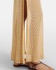 Missoni Missoni Open-knit tie-neck lamé kaftan - 6