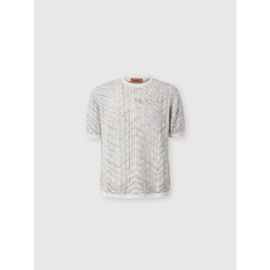 Missoni Missoni Openwork Knit Cotton And Viscose Polo Shirt