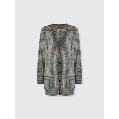 Missoni Missoni Oversized Viscose-blend Cardigan With Sequins