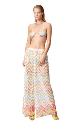 Missoni Missoni Printed Tulle Cover-up Palazzo Trousers