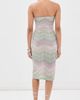 Missoni Missoni Sequin Midi Dress Multicolor Green/Pink/Orange - 4