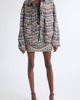 Missoni Missoni Sequin Oversize Metallic Chevron Knit Bomber Jacket - 2