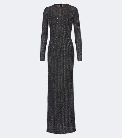 Missoni Missoni Sequined knitted gown
