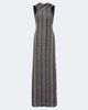 Missoni Missoni Sequined striped knitted lamé maxi dress - 1
