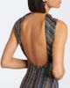 Missoni Missoni Sequined striped knitted lamé maxi dress - 7
