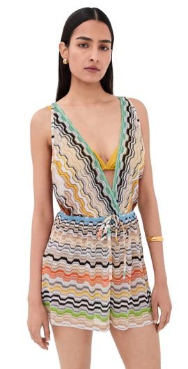 Missoni Missoni Short Cover Up Jumpsuit SMSNP-Multi
