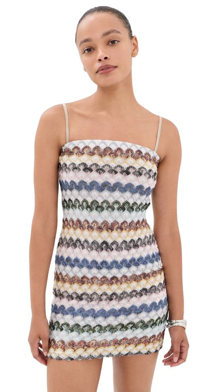 Missoni Missoni Short Dress Multi Light Version