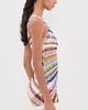 Missoni Missoni Short Fringe Cover Up Dress Smsp1-Multicolor - 4