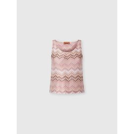 Missoni Missoni Sleeveless Viscose Top With Snake Motif