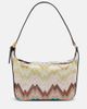 Missoni Missoni Soft Zigzag leather-trimmed shoulder bag - 1