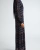 Missoni Missoni Sparkly Sequin Long Sleeve Shimmer Chevron Knit Maxi Dress - 3