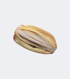 Missoni Missoni Striped lamé headband