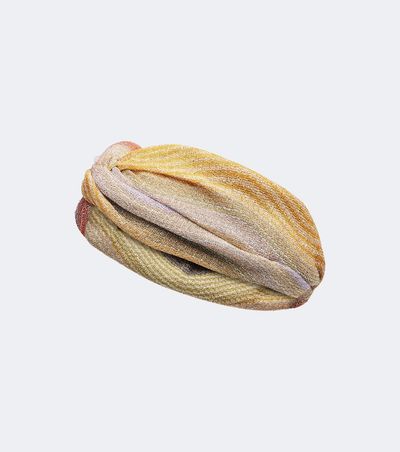Missoni Missoni Striped lamé headband