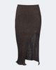 Missoni Missoni Striped lamé midi skirt - 1