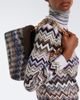 Missoni Missoni Suede-lined knitted shoulder bag - 2