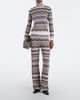 Missoni Missoni Suede-lined knitted shoulder bag - 5