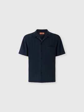 Missoni Missoni Tone-on-tone Chevron Cotton And Viscose Bowling Shirt