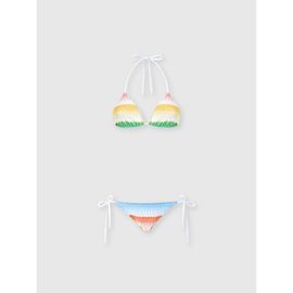 Missoni Missoni Triangle Bikini With Dégradé Zig Zag Motif